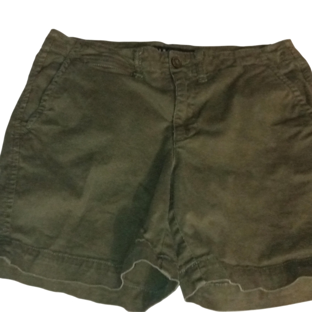 Olive Green Women's Shorts